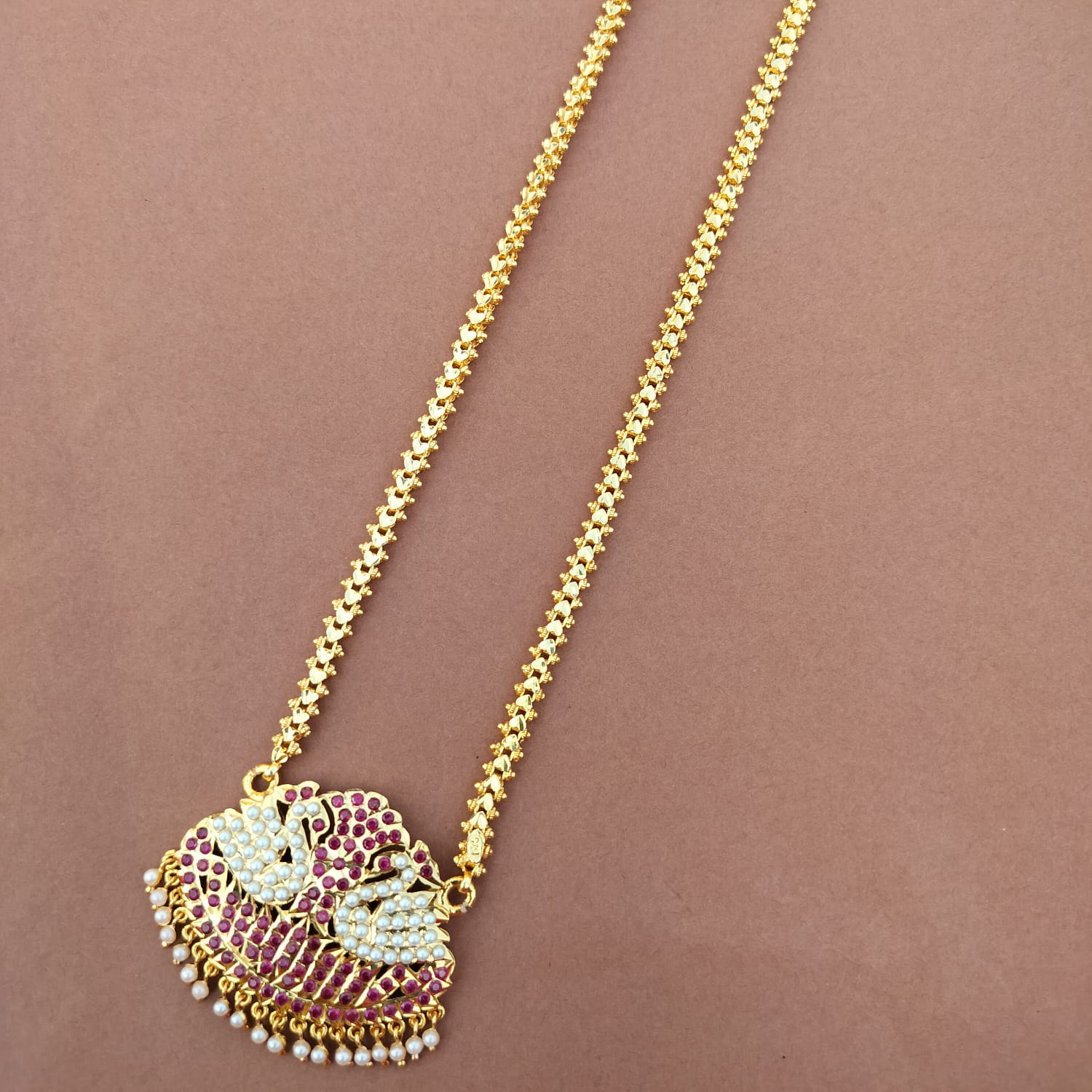 Vintage Panchaloha Dollar chain - Main Image