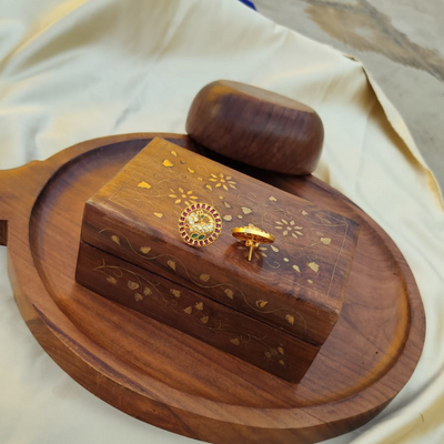 Zara Peacock Matt Stud