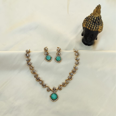 Daisy American Diamond Necklace