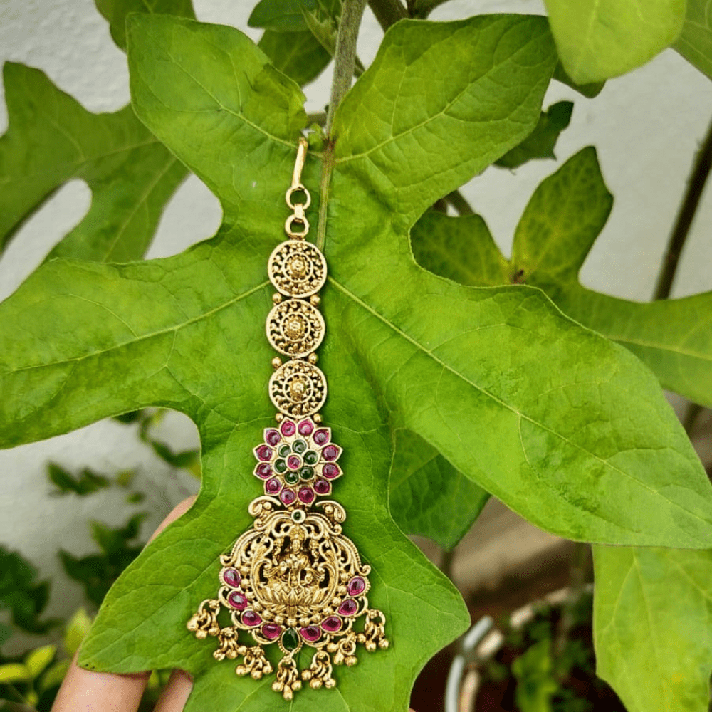 Ruby Green Lakshmi Tikka