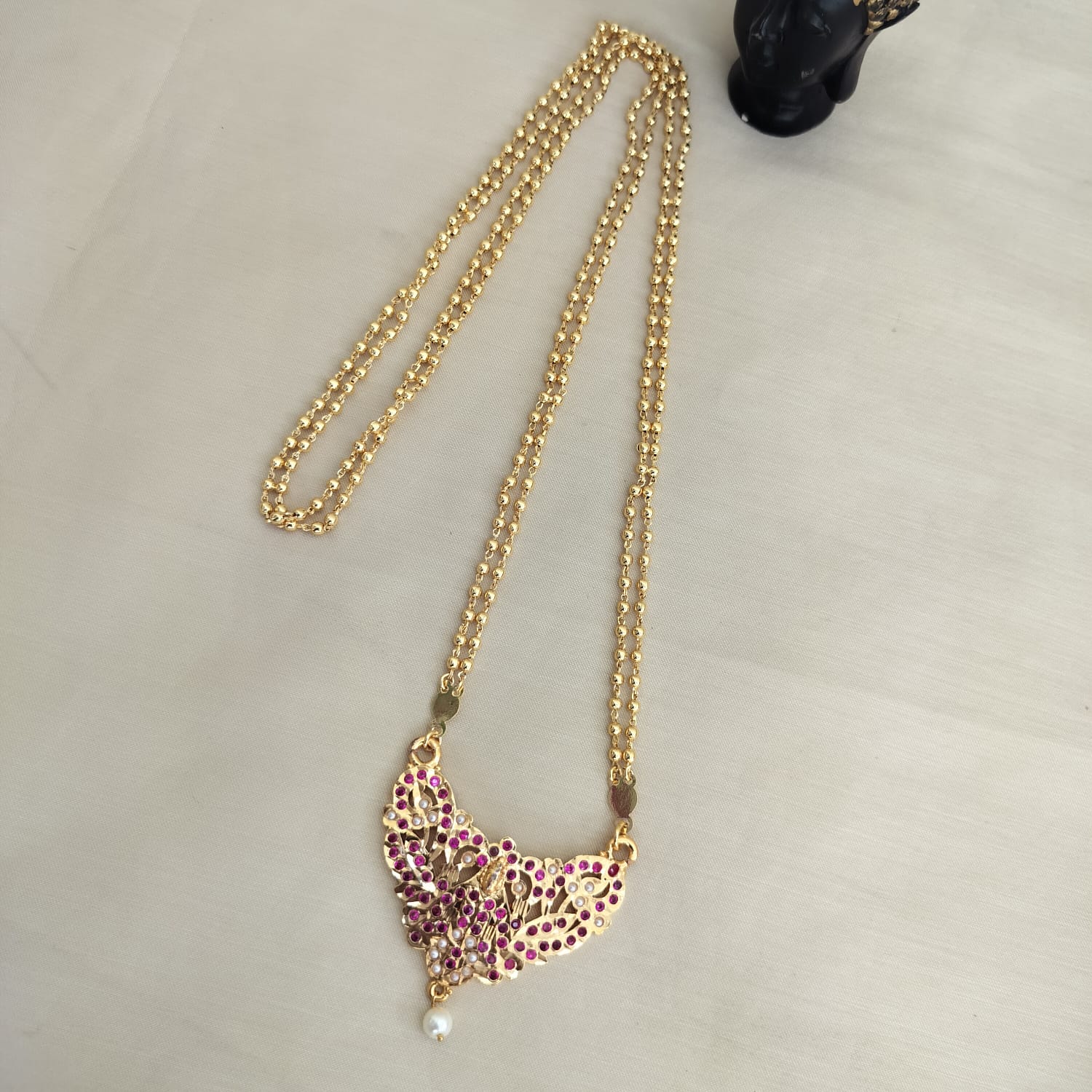 Vintage Lakshmi Dual Layer Dollar Chain