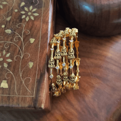 Lakshmi Devi Bangle – Temple Set