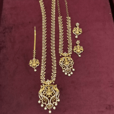 Ruby Color Bridal Jewellery Set