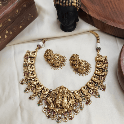 Krishna Radha Peacock Set