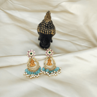 Floral Lakshmi Devi Chandbali