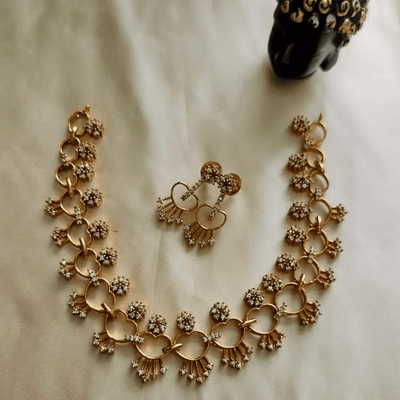 Annabelle American Diamond Necklace