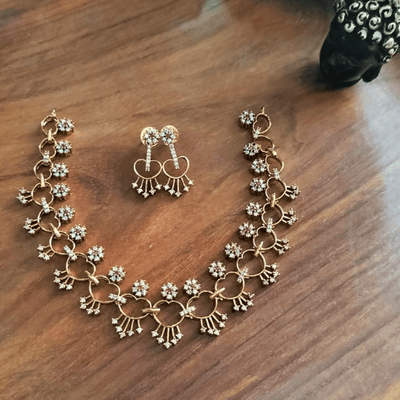 Annabelle American Diamond Necklace