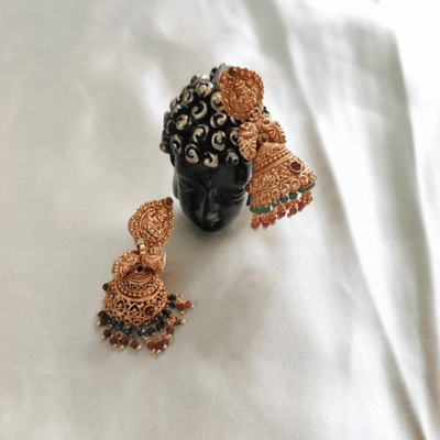 Lakshmi Devi Jumkha Jewelry