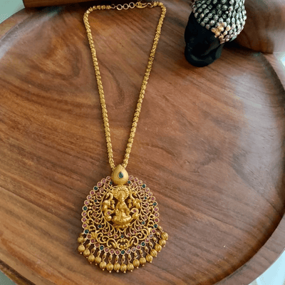 Lakshmi Elephant Pendent Chain