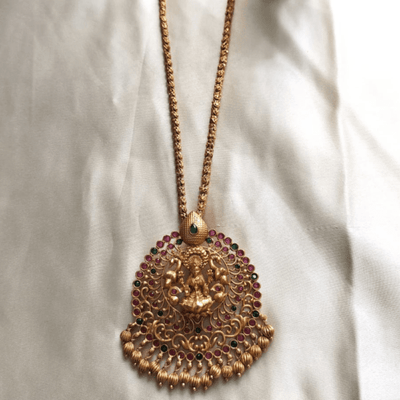 Lakshmi Elephant Pendent Chain