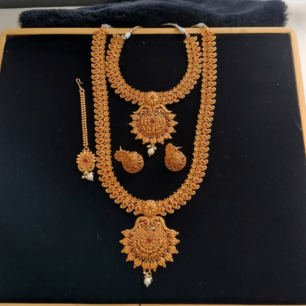Matt Design Combo Set Jewelry