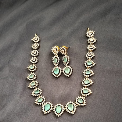 Naira American Diamond Neckpiece