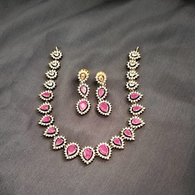 Naira American Diamond Neckpiece