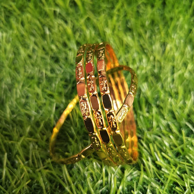 Gold Plated Designer Bangles