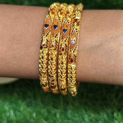 Gold Plated Designer Bangle