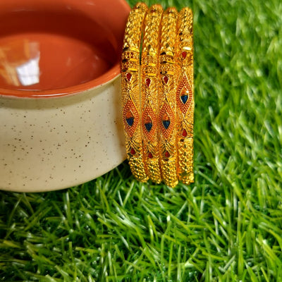 Gold Plated Designer Bangle