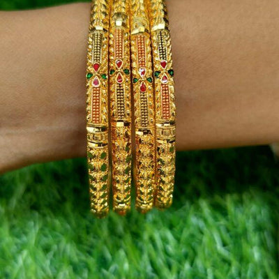 Gold Plated Fancy Bangle