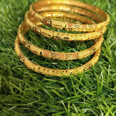 Fancy Gold Plated Bangle