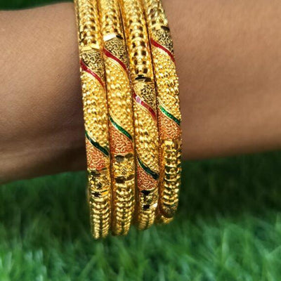 Designer Gold Plated Bangle