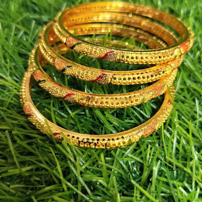 Designer Gold Plated Bangles