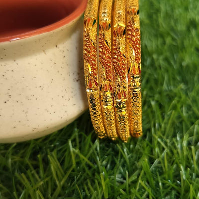 Gold Plated Fancy Bangle