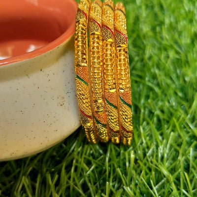 Designer Gold Plated Bangles