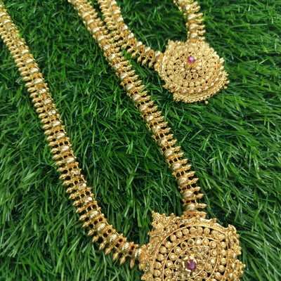 Gold Lookalike Designer Combo Jewellery Set
