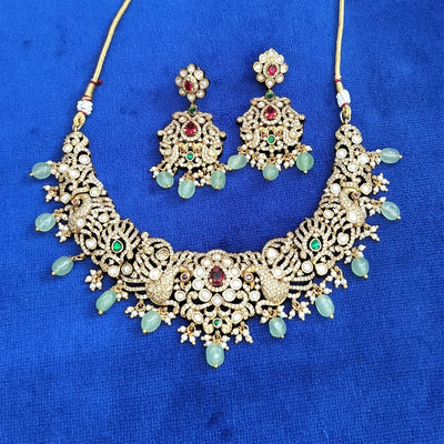Victorian Mozanaite Bridal Neckset