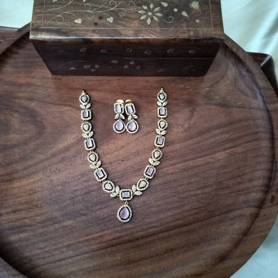 Mulan American Diamond Necklace