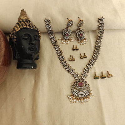 Riya  Victorian Interchangeable necklace