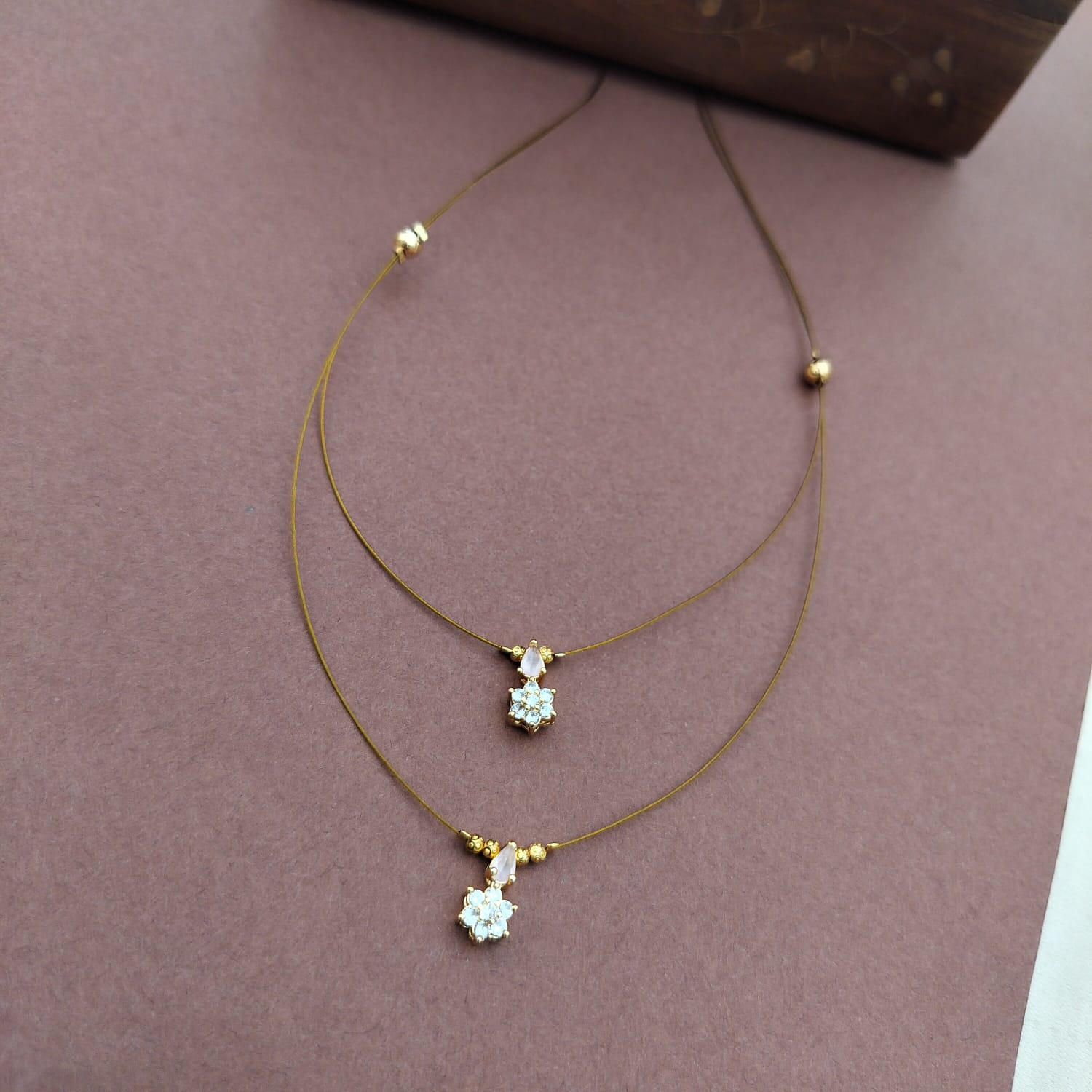 Layered Invisible Neckpiece