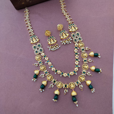 Two Layered Goddess Lakshmi Haram