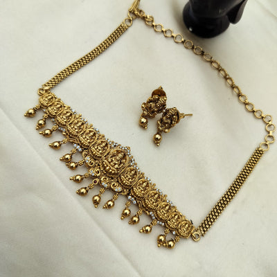 Aarthi Temple Designer Chocker Set-Version 3