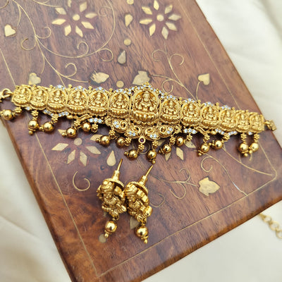 Aarthi Temple Designer Chocker Set-Version 3