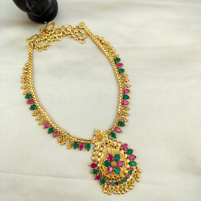 Ruby Green Necklace
