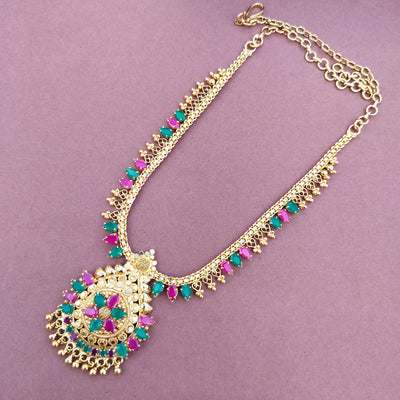 Ruby Green Necklace