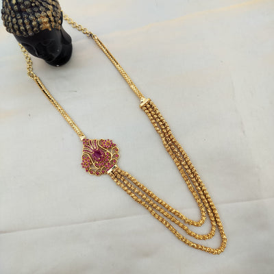 Kempu Layered Necklace