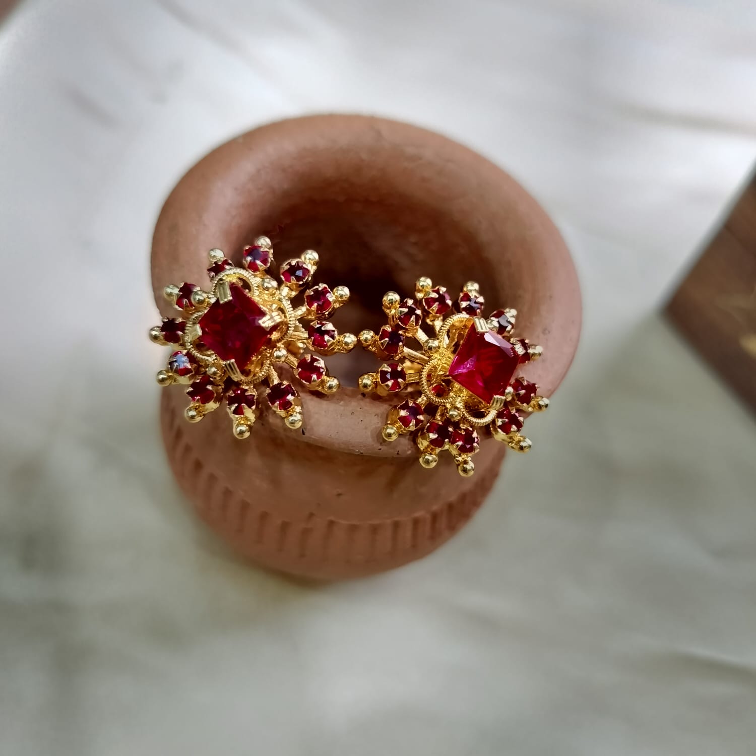 Panchaloha Earing - Plate