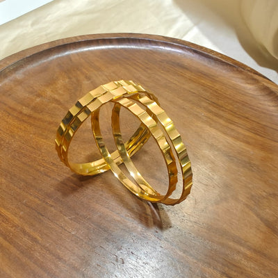Valli Bangle-Gold Plated