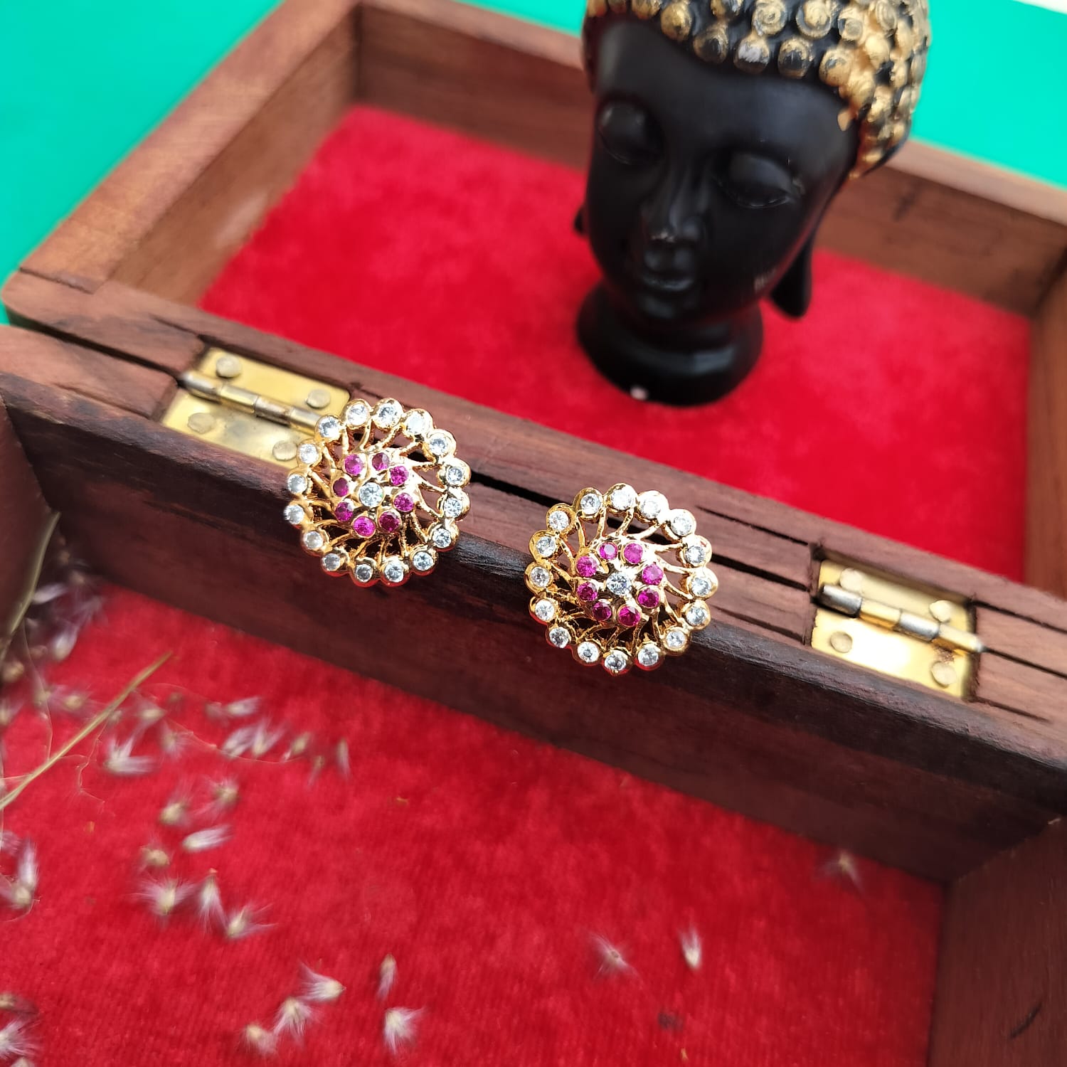 Panchaloha earings stud
