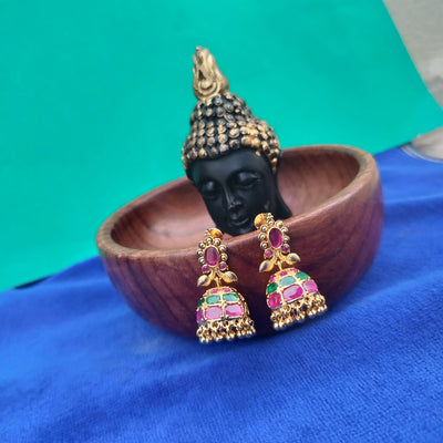 kempu stone jumka 