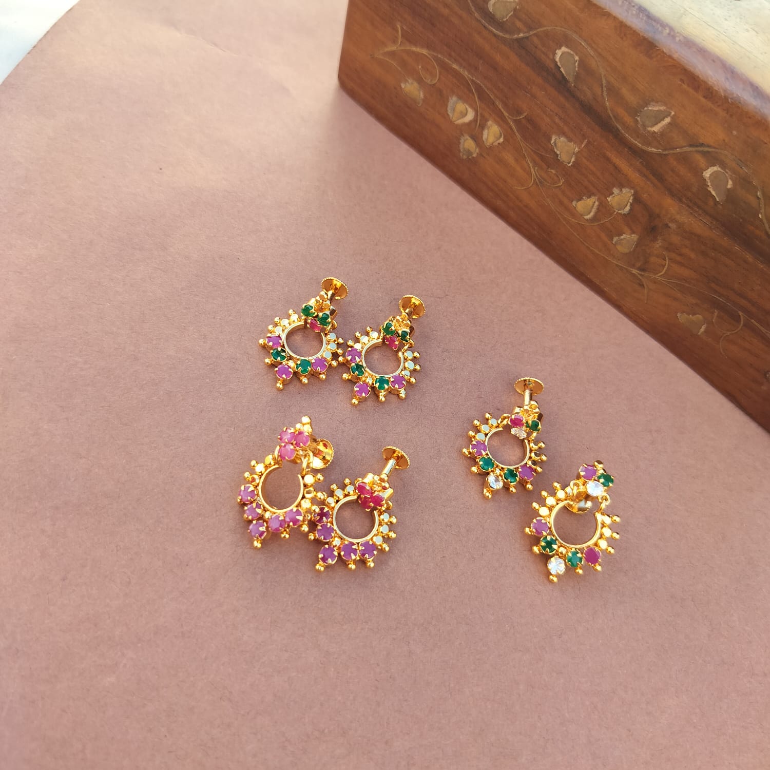 Floral  Stud