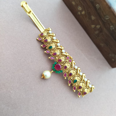 Matte hair clip