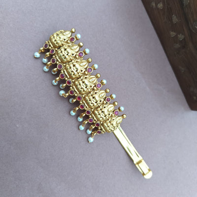 Ruby hair clip