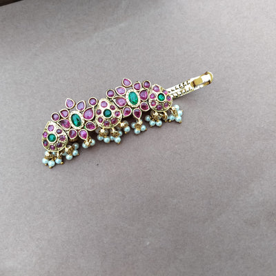 kempu hair clip