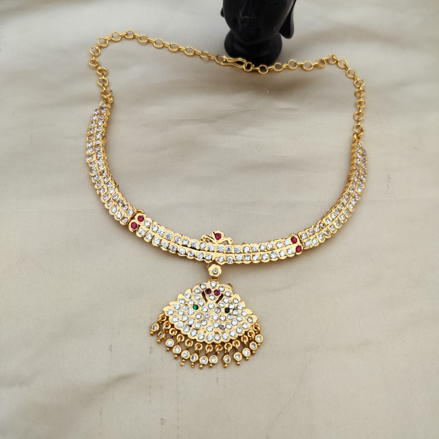 panchaloha neckpiece