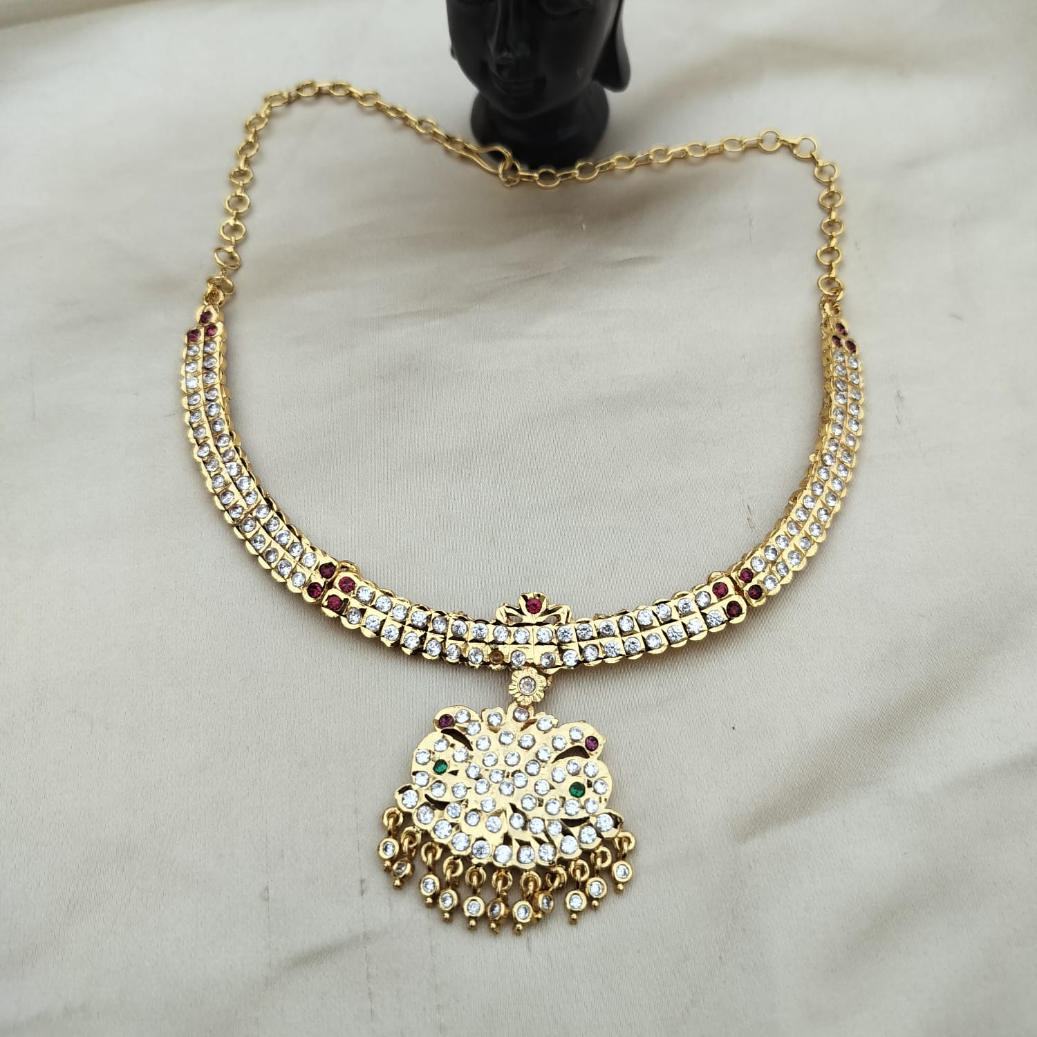 Peacock - Panchaloha Necklace