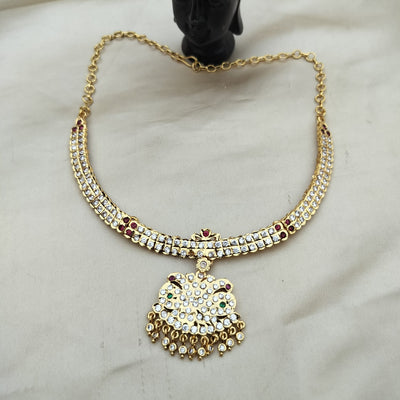Peacock - Panchaloha Necklace