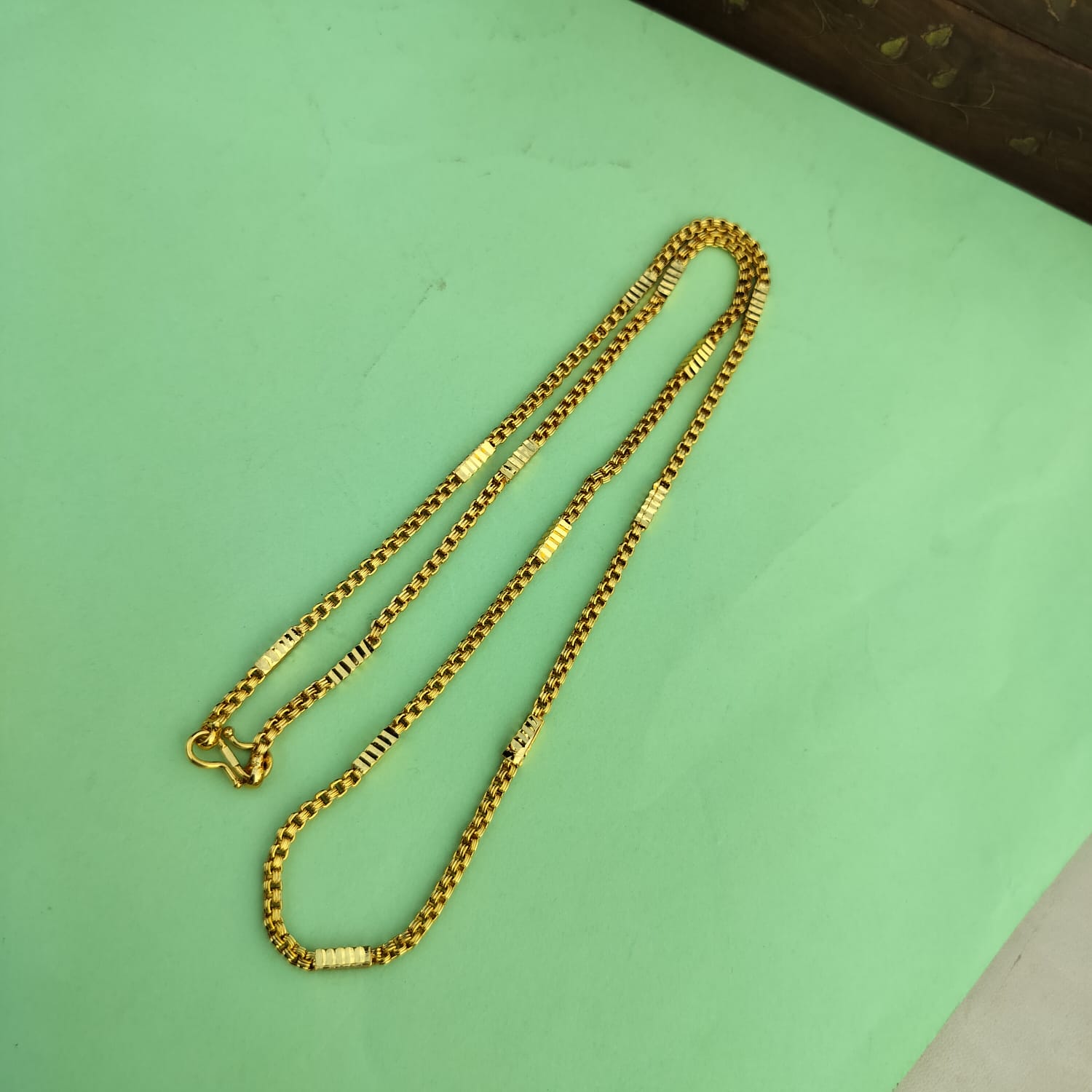 Gold plated chain
