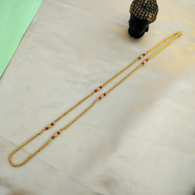 Red Beaded chain